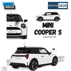 1:18 2025 Mini Cooper S Nanuq White