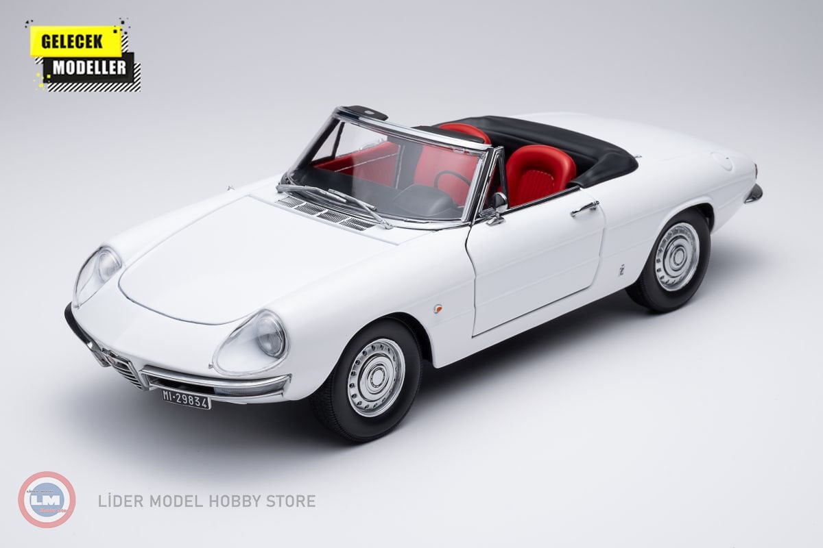 1:18 1966 Alfa Romeo 1600 Duetto Spider