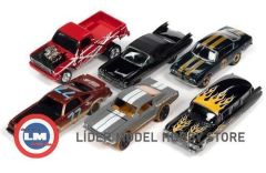 1:64 Johnny Lightning 1959 Cadillac Eldorado Convertible - Blacked Out
