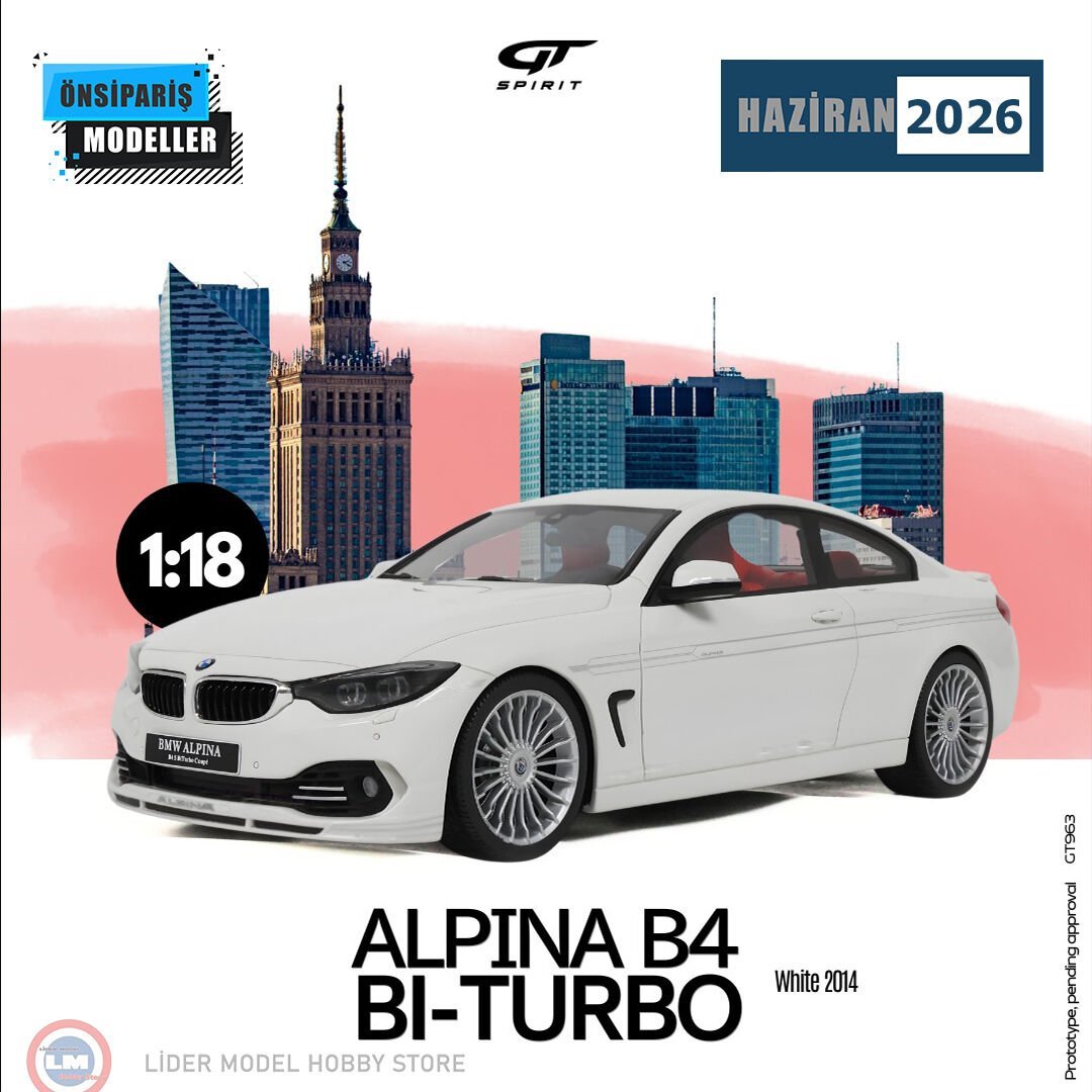 1:18 GT Spirit 2014 BMW Alpina B4 Bi-Turbo