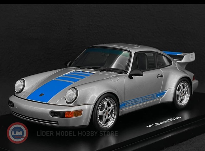 GT spirit 1/18 Porsche 964 RSR 3.8 Polar Porsche 911 (964) RSR 3.8