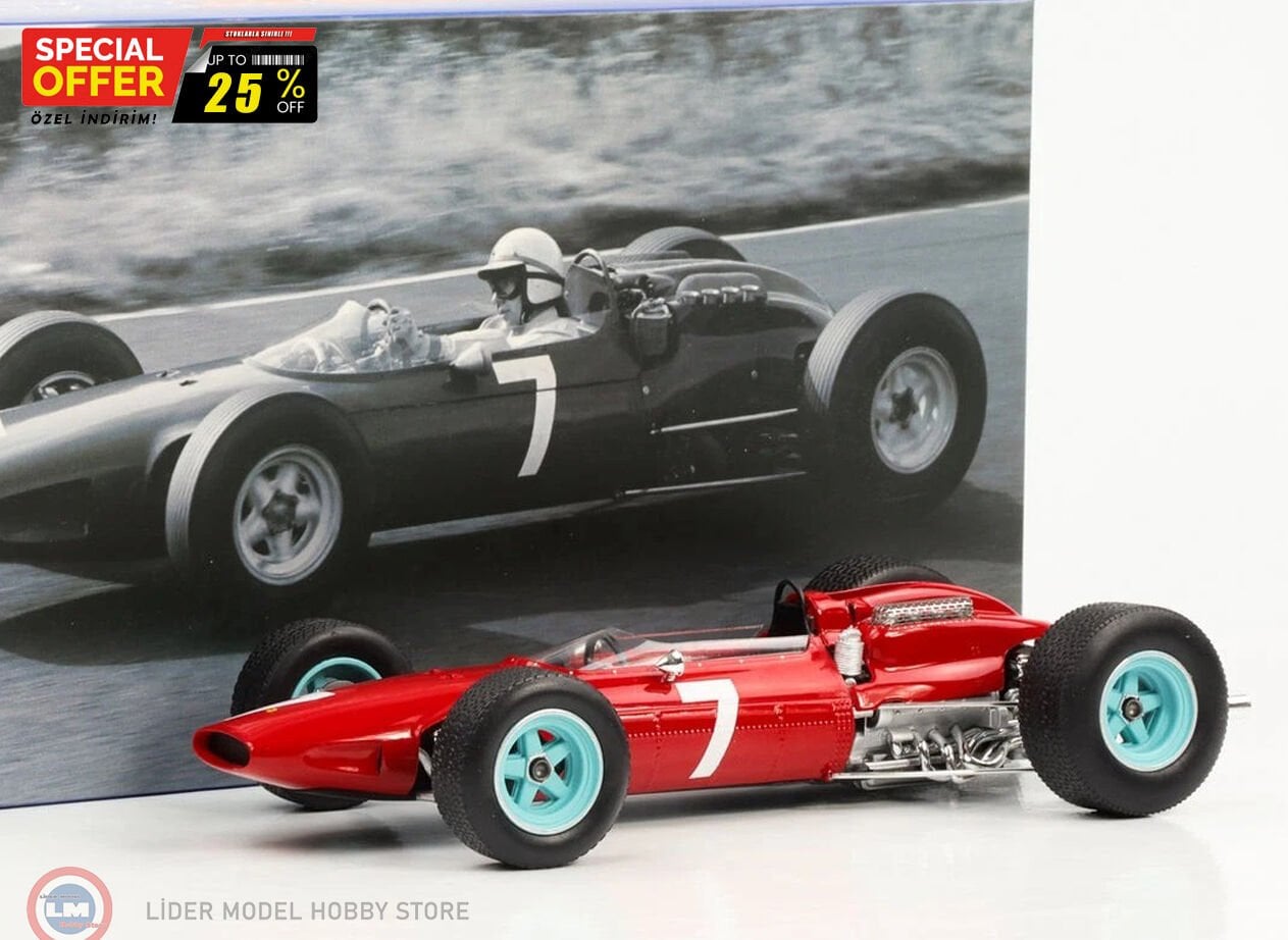 1:18 WERK83 Ferrari 158 #7 Winner German GP Formula 1 World Champion 1964 - J. Surtees