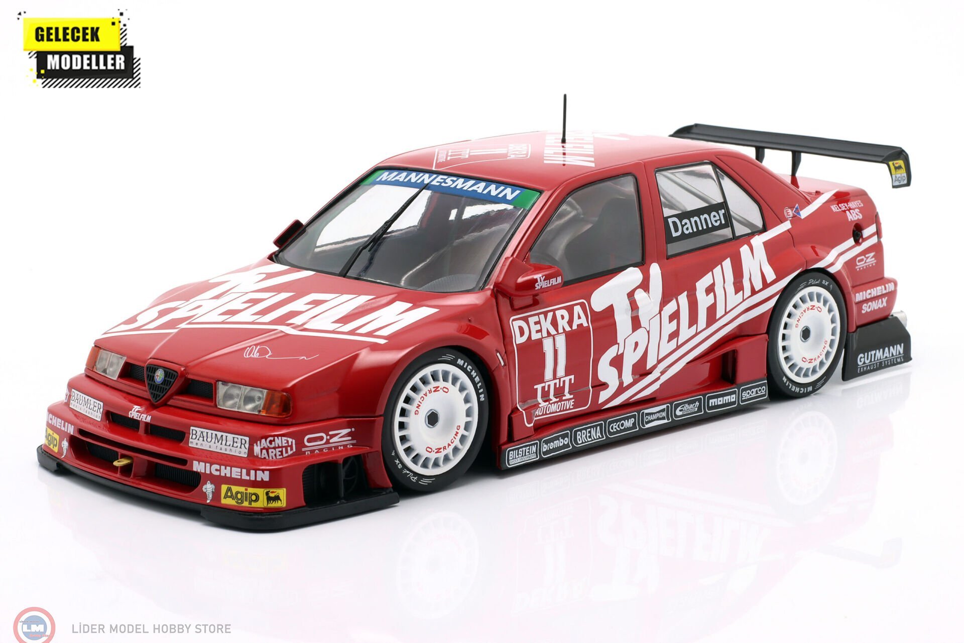 1:18 WERK83 Alfa Romeo 155 V6 Ti #11 TV Spielfilm DTM  ITC (1995) - Christian Danner