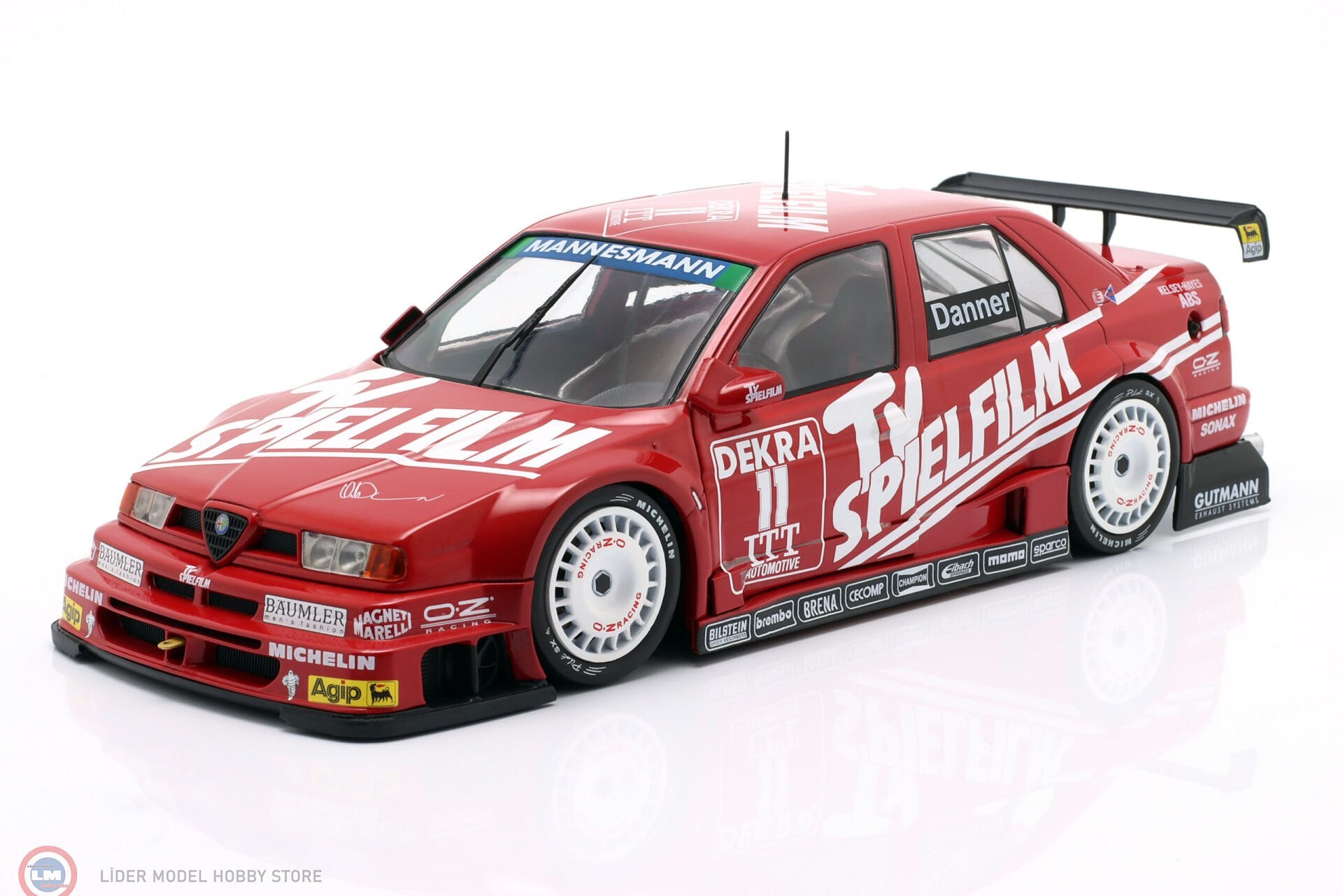 1:18 WERK83 Alfa Romeo 155 V6 Ti #11 TV Spielfilm DTM  ITC (1995) - Christian Danner