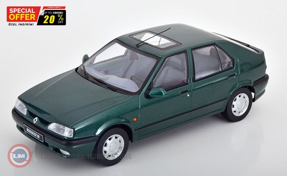 1:18 1994 Renault 19 - green