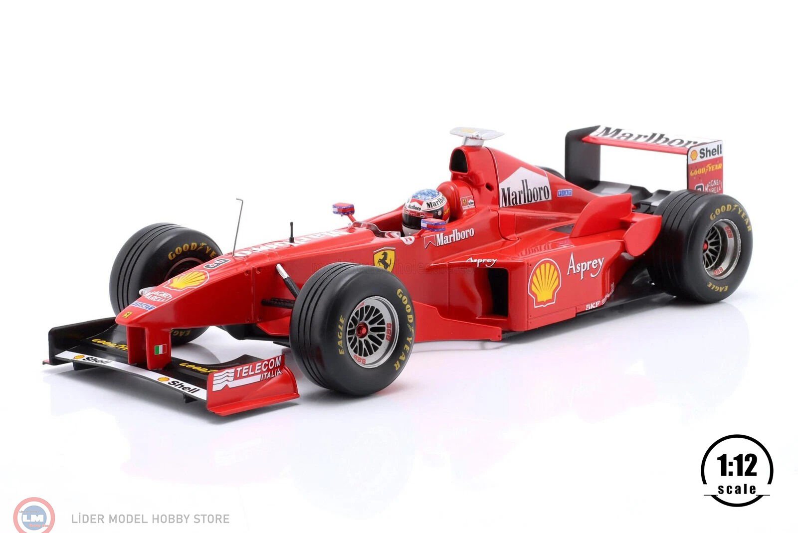 1:12 WERK83 Ferrari F300 #3 Winner French GP Formula 1 (1998) - M. Schumacher