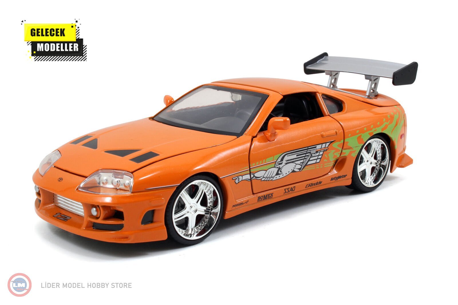 1:24 Jada 1995 Brian's Toyota  Supra - Fast & Furious