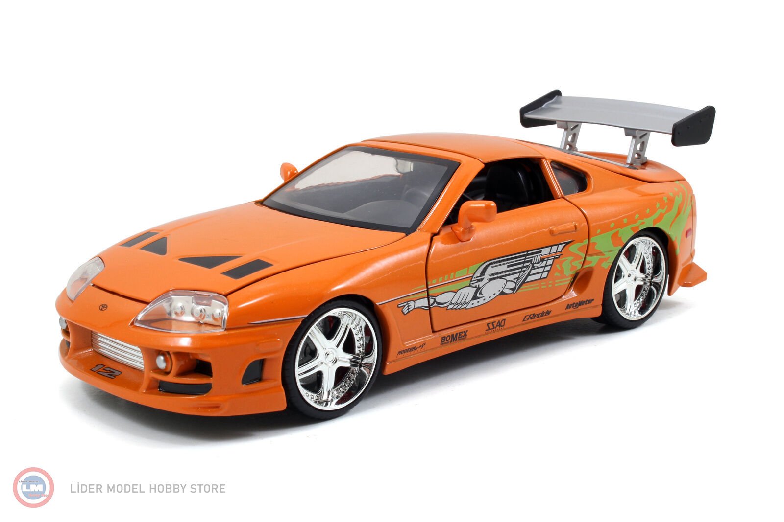 1:24 Jada 1995 Brian's Toyota  Supra - Fast & Furious
