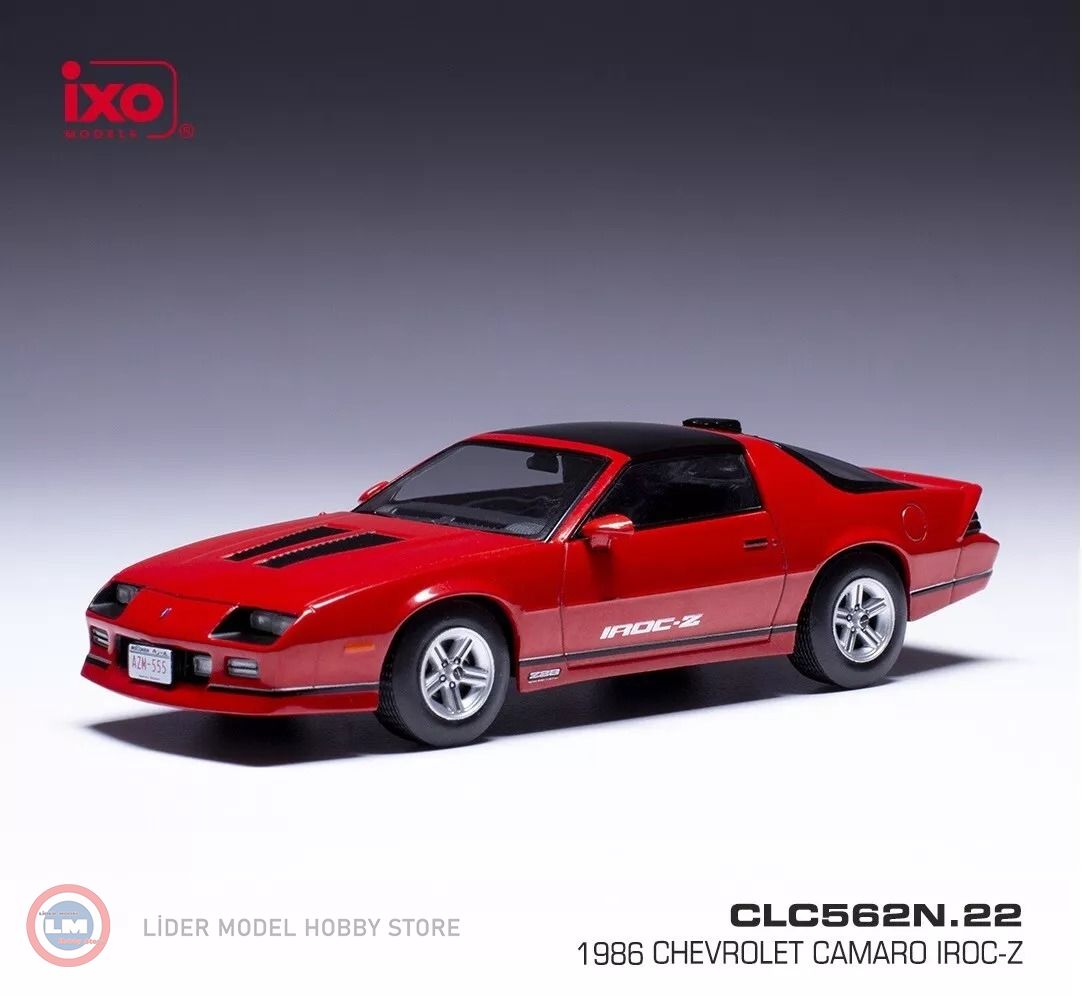 1:43 1986 Chevrolet Camaro IROC-Z