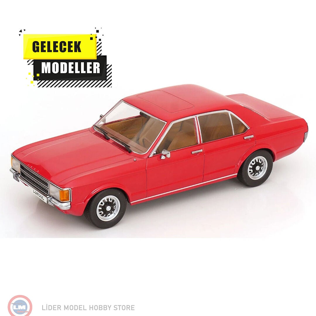 1:18 MCG Ford Consul 1972 - red