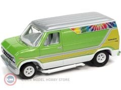 1:64 Johnny Lightning 1976 Ford Van (with side pipes) (Boogie Vans)
