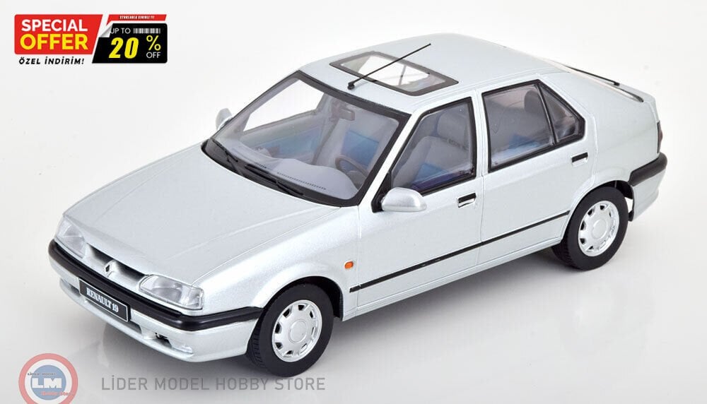 1:18 1994 Renault 19 - silver