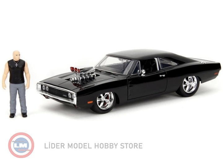 1:24 Jada 1970 Dodge Charger & Doms figure - Fast & Furious