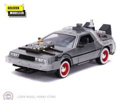 1:24 Jada 1990 DeLorean Time Machine Movie Back to the Future III
