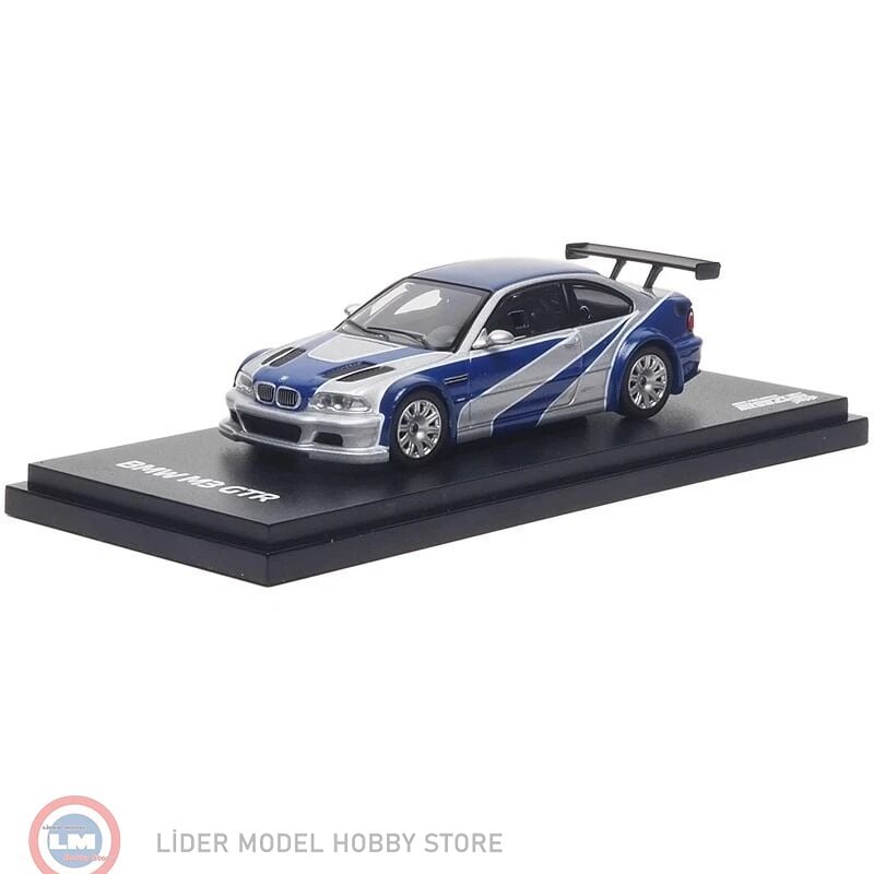 1:64 Almost Real BMW M3 E46 GTR NFS Silver