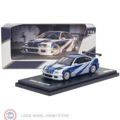 1:64 Almost Real BMW M3 E46 GTR NFS Silver