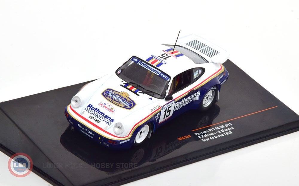 1:43 Porsche 911 SCRS #15 Rallye Tour de Corse 85