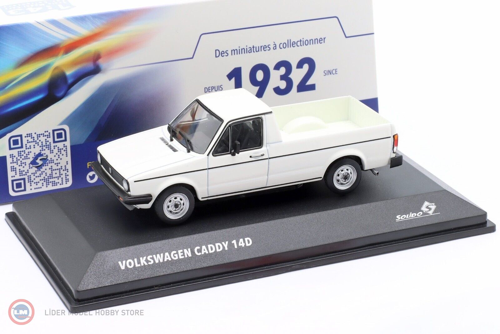 1:43 1990 Volkswagen Caddy (14D) Pick-Up