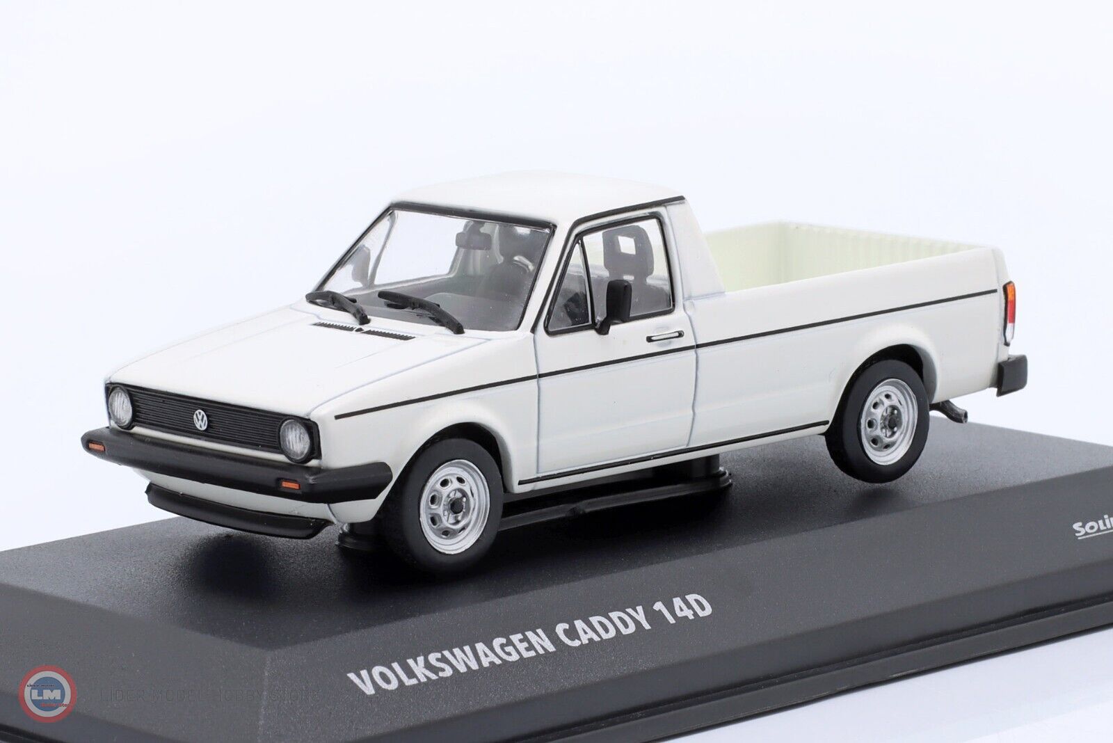 Voiture Miniature Volkswagen Caddy 1990 Bleu - Échelle 1:43 Solido, Neuve