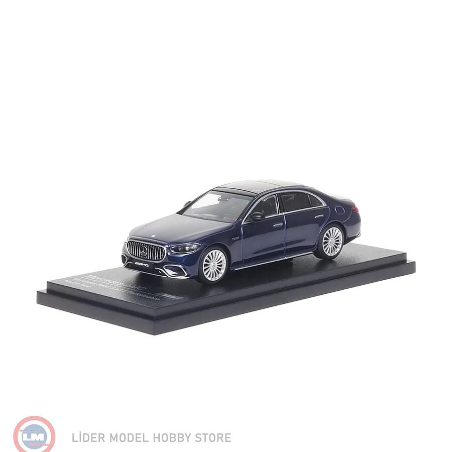 1:64 Almost Real 2023 Mercedes Benz AMG S63 E Performance Nautic Blue