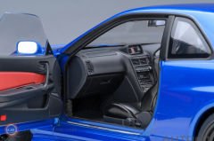 1:18 2001 Nissan Skyline GT-R (R34) Z-tune Bayside Blue