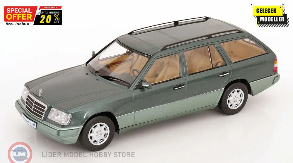 1:18 Triple9 1995 Mercedes Benz E-Class T Model W124