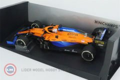 1:18 Minichamps 2021 Mclaren F1 TEAM MCL35M #3 Formula 1