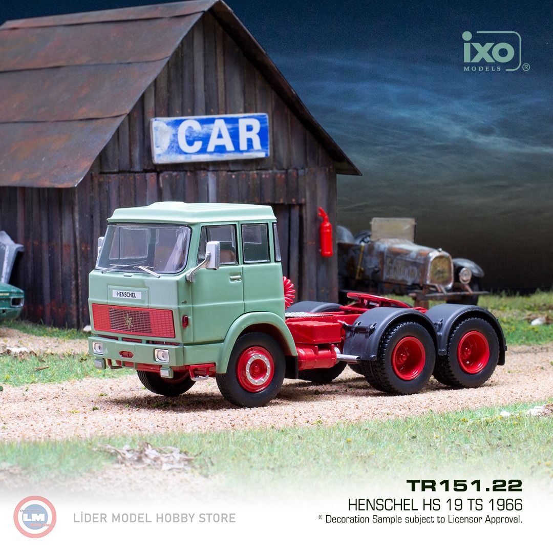 1:43 IXO 1966 Henschel HS 19 TS
