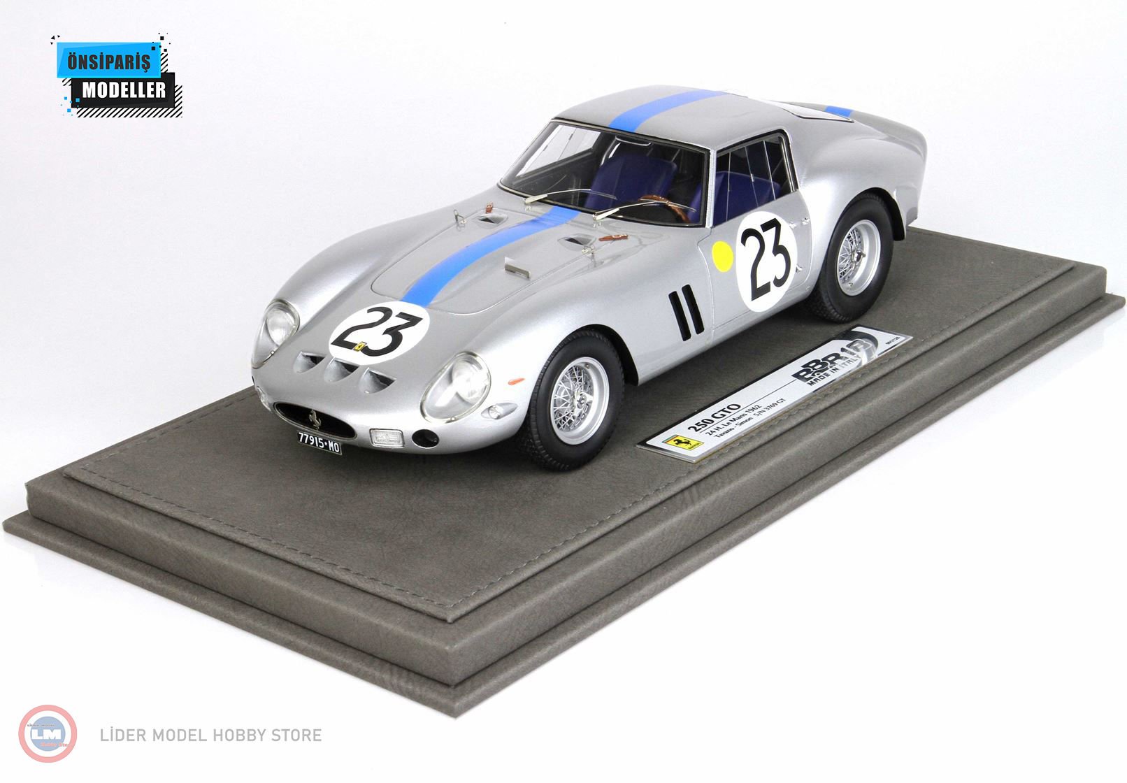 1:18 Ferrari 250 GTO 1962 24H Le Mans 1962 Driver Tavano Simon SN 3769 GT