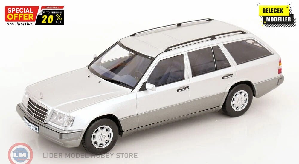 1:18 Triple9 1995 Mercedes Benz E-Class T Model W124