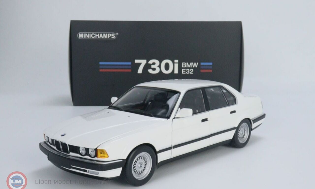 1:18 Minichamps 1986 BMW 730i E32 - White