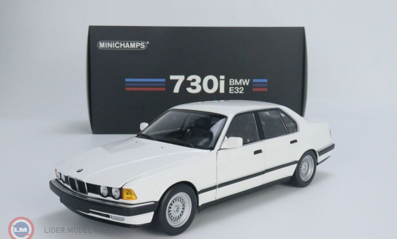 1:18 Minichamps 1986 BMW 730i E32 - White