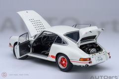 1:18 Autoart 1973 Porsche 911 Carrera 2.7 RS THE CIRCUIT WOLF