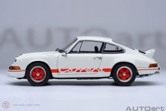 1:18 Autoart 1973 Porsche 911 Carrera 2.7 RS THE CIRCUIT WOLF