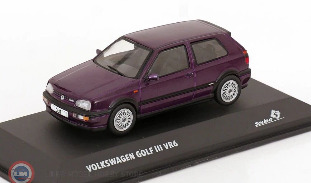 1:43 Solido 1994 Volkswagen Golf 3 VR6