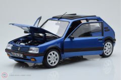 1:18 Norev 1992 Peugeot 205 GTi 1.9 windowroof - Miami Blue