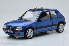 1:18 Norev 1992 Peugeot 205 GTi 1.9 windowroof - Miami Blue