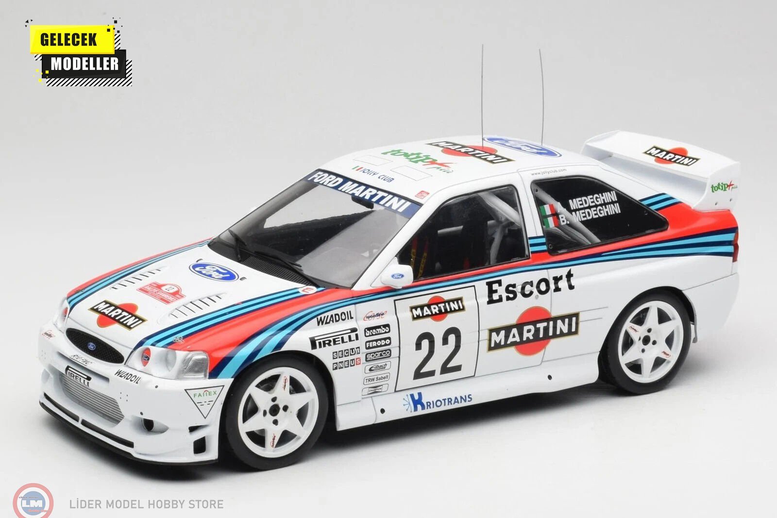 1:18 IXO 1998 Ford Escort WRC #22 Rallye Sanremo