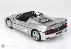 1:18 Ferrari F50 Coupe 1995 Spider Version Metallic Silver Nurburgring