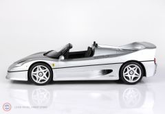 1:18 Ferrari F50 Coupe 1995 Spider Version Metallic Silver Nurburgring
