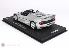 1:18 Ferrari F50 Coupe 1995 Spider Version Metallic Silver Nurburgring