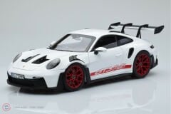 1:18 2002 Porsche 911 GT3 RS White & Pyro red