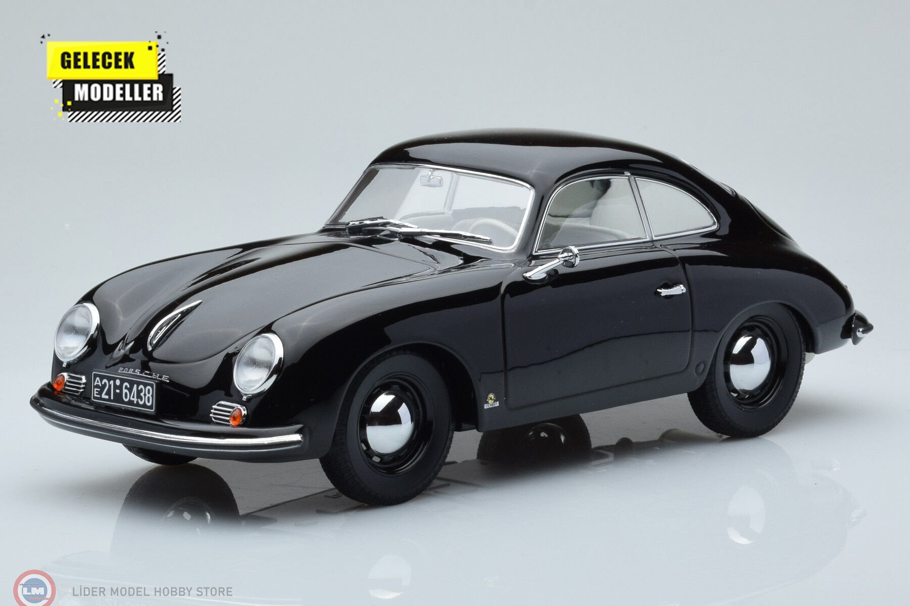 1:18 Norev 1952 Porsche 356 Coupe Black