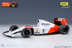 1:18 Autoart 1991 Mclaren HONDA MP46 1991 #2