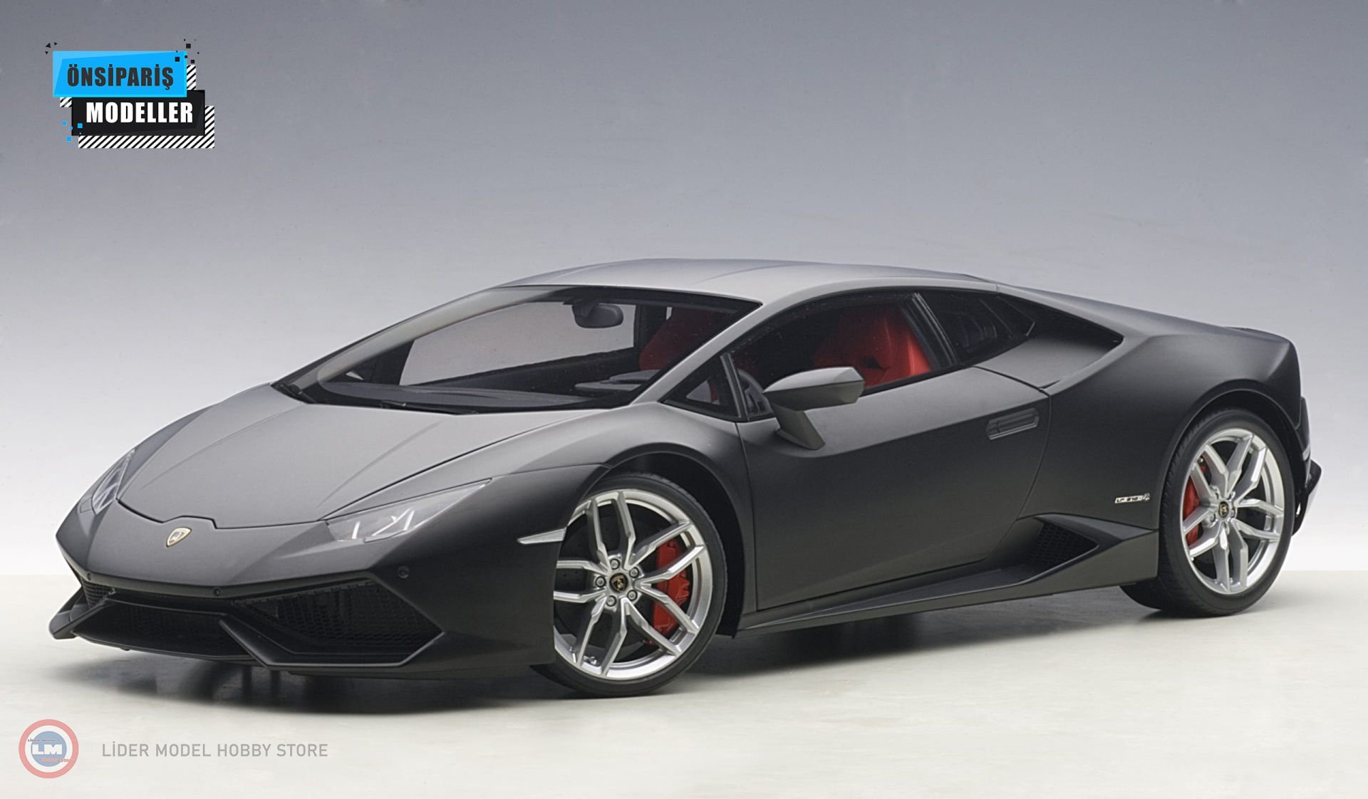 1:12 Lamborghini Huracan LP610-4 Siyah
