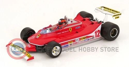1:18 Burago Ferrari 312T4 #12 WINNER SOUTH AFRICA GP 1979 - G. VILLENEUVE