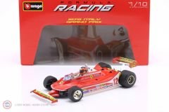 1:18 Burago Ferrari 312T4 #12 WINNER SOUTH AFRICA GP 1979 - G. VILLENEUVE
