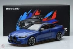 1:18 Minichamps 2020 BMW M4 G82 Blue Metallic