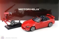1:18 MotorHelix 2007 Honda S2000 Type S Hard Top With Engine And Accessories