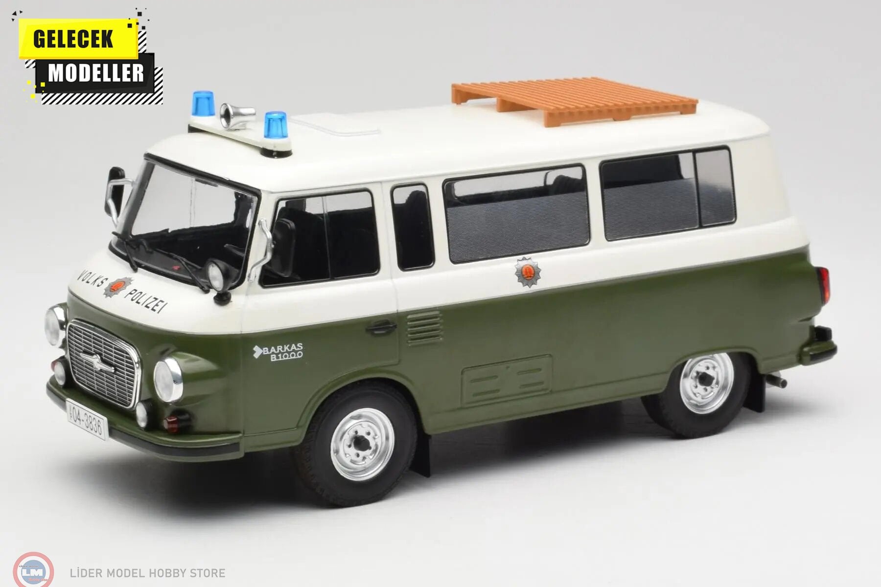 1:18 MCG 1965 Barkas B1000 Bus Volkspolizei